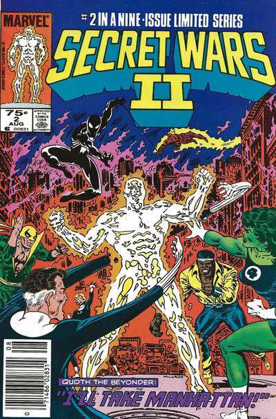 Secret Wars II #2 Newsstand Edition