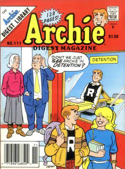 Archie Digest Magazine #111 Newsstand Edition