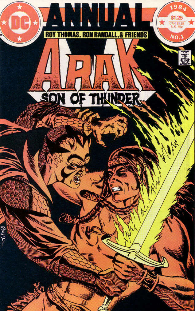 Arak Son of Thunder Annual #1