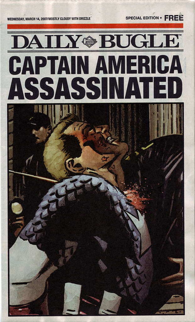 Civil War: Fallen Son Daily Bugle Special