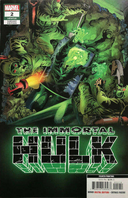 Immortal Hulk #2  - 4th printing