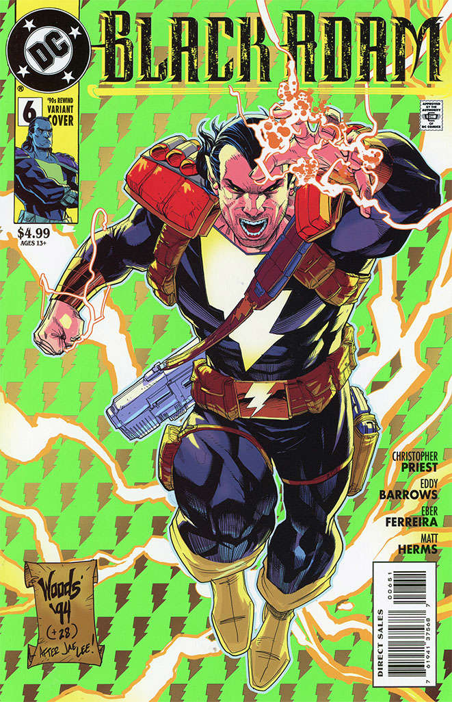 Black Adam #6 Variation D