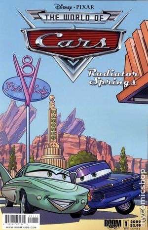 Cars: Radiator Springs #1 Variation B