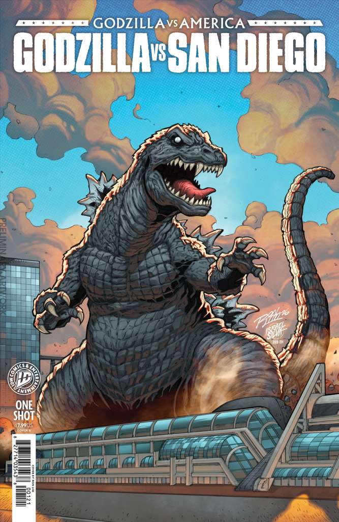 Godzilla Vs. America: San Diego #1 Variation B