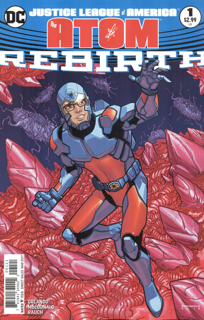 Justice League of America: The Atom—Rebirth #1 Variation A