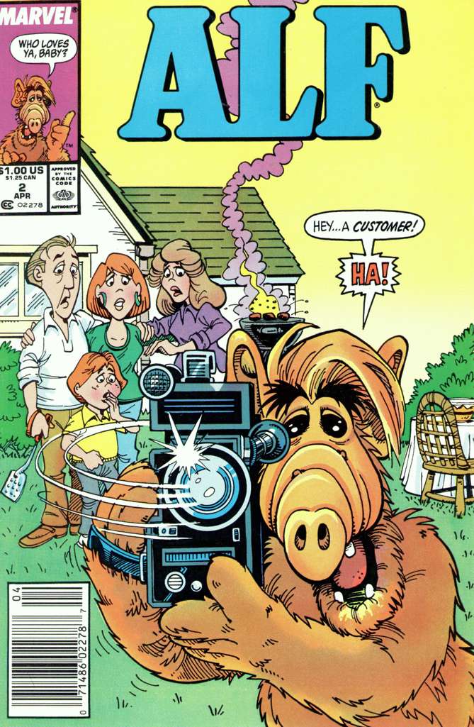 Alf #2 Newsstand Edition