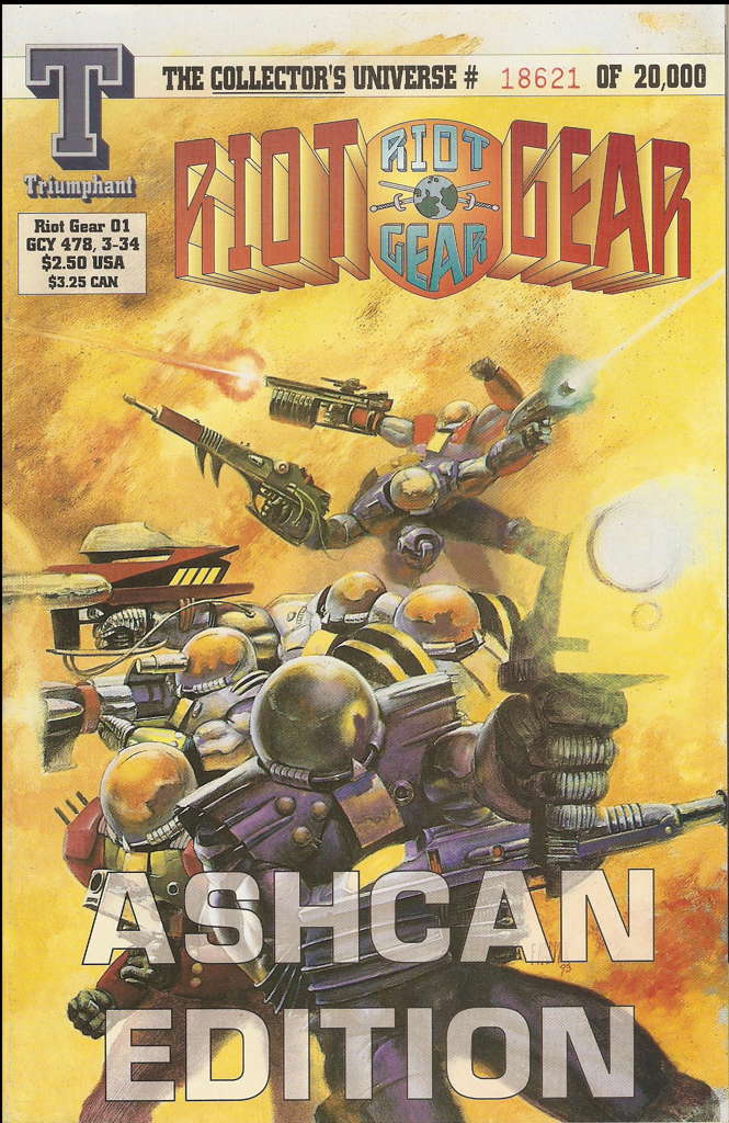 Riot Gear #1 Ashcan Edition