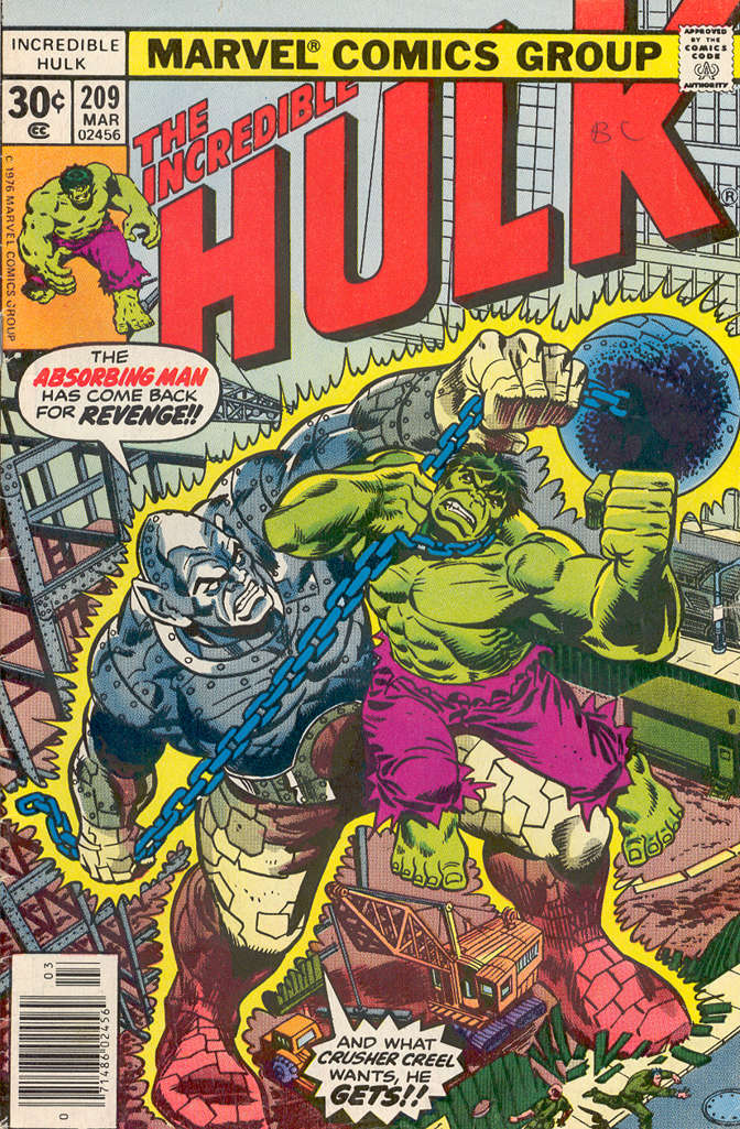 The Incredible Hulk #209