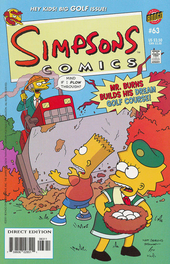 Simpsons Comics #63