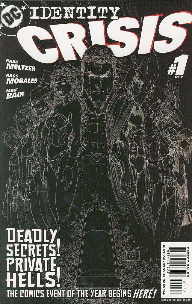 Identity Crisis #1  - 2nd printing