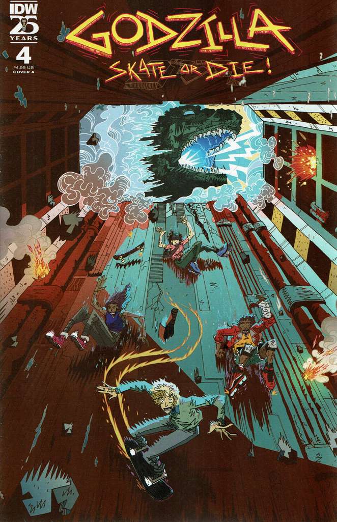 Godzilla: Skate or Die #4 Variation A