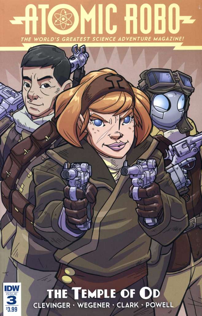 Atomic Robo and the Temple of Od #3