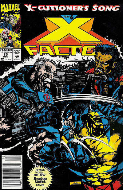 X-Factor #85 Newsstand Edition