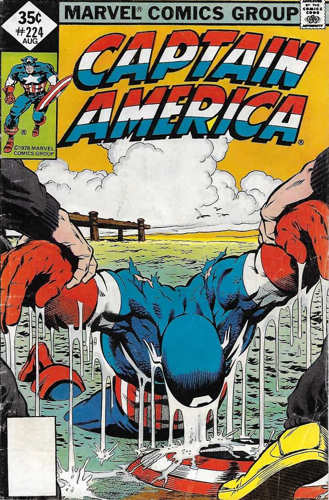Captain America (1st Series) #224 Variation A