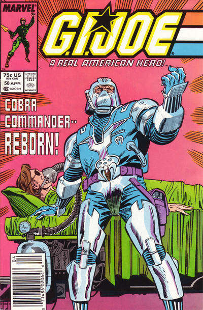G.I. Joe, a Real American Hero #58 Newsstand Edition