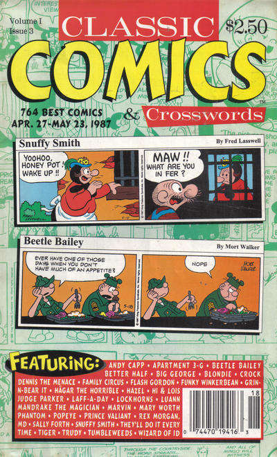 Classic Comics &amp; Crosswords (monthly)