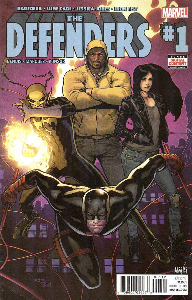 Defenders (5th Series) #1  - 2nd printing