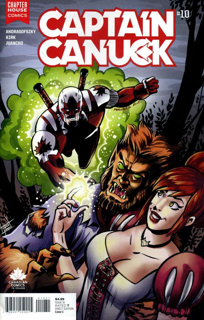 Captain Canuck (Chapter House) #10 Variation C