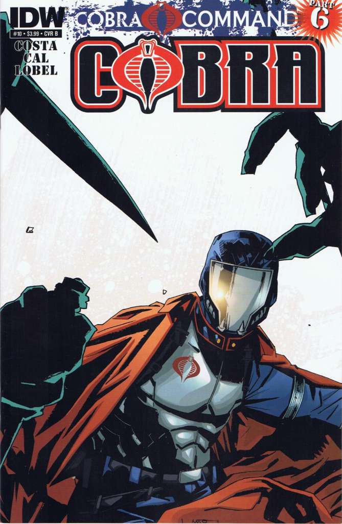 G.I. Joe Cobra: Cobra Civil War #10 Variation B