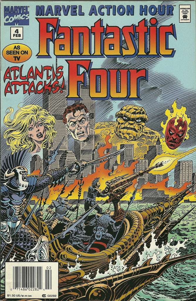 Marvel Action Hour, Featuring The Fantastic Four #4