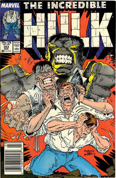 The Incredible Hulk #353 Newsstand Edition