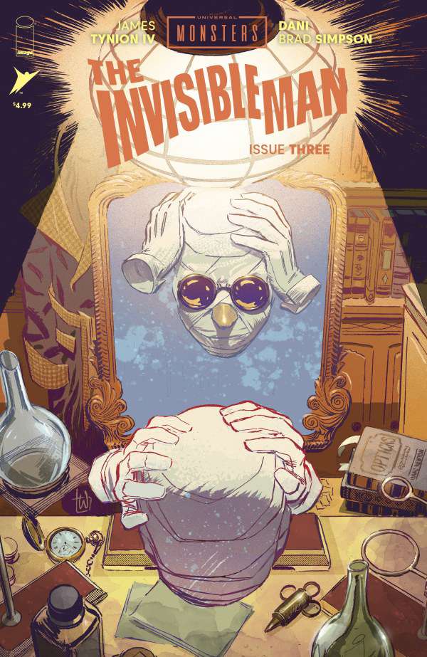 Universal Monsters: The Invisible Man (Image) #3 Variation B
