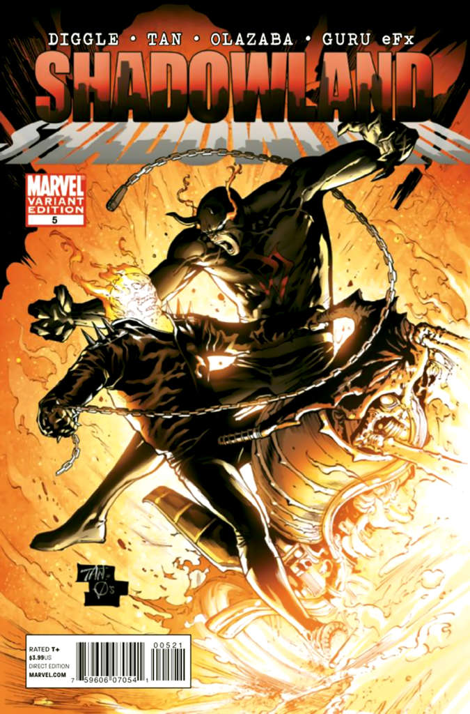 Shadowland (Marvel) #5 Variation B