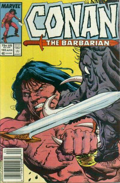 Conan the Barbarian #193 Newsstand Edition