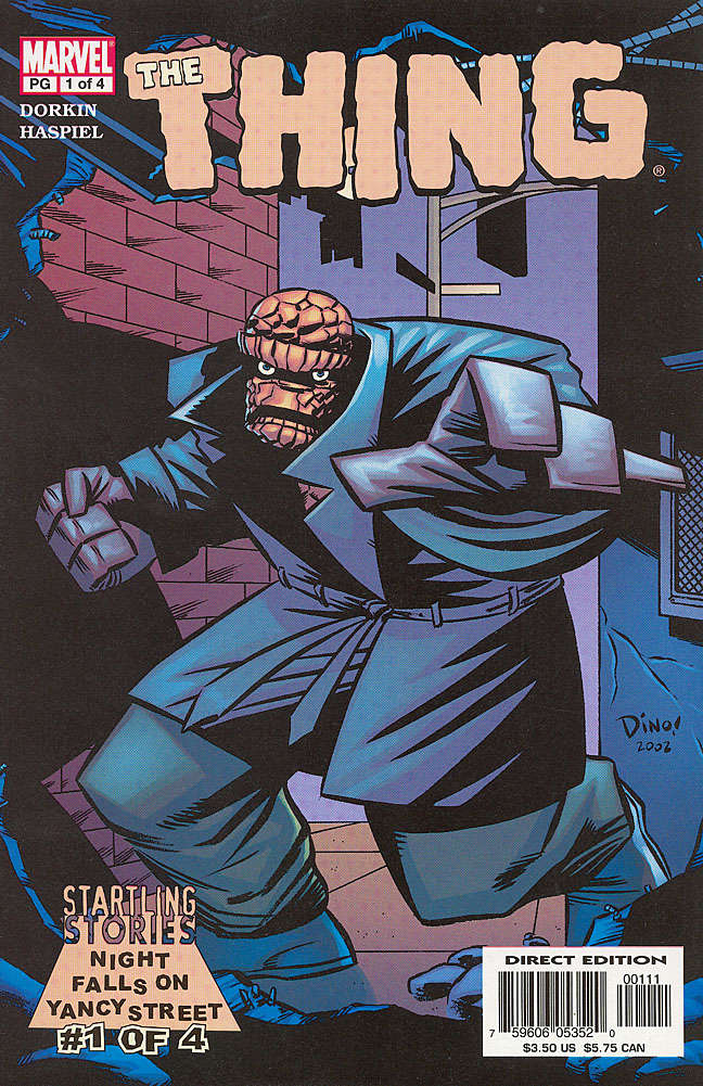 Startling Stories: The Thing—Night Falls on Yancy Street #1