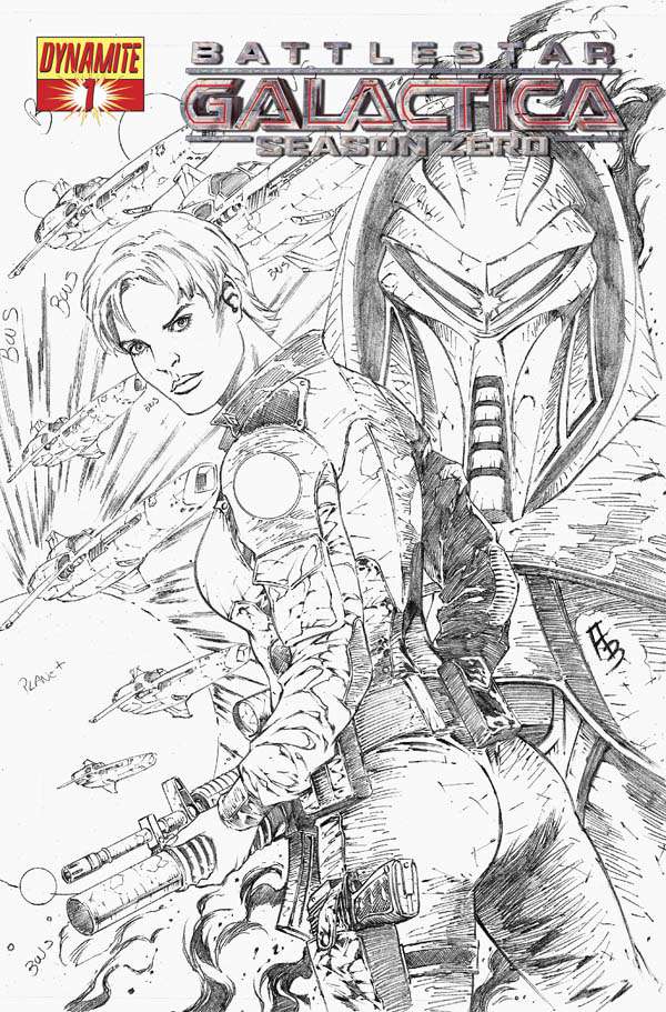 Battlestar Galactica Season Zero #1 Variation E