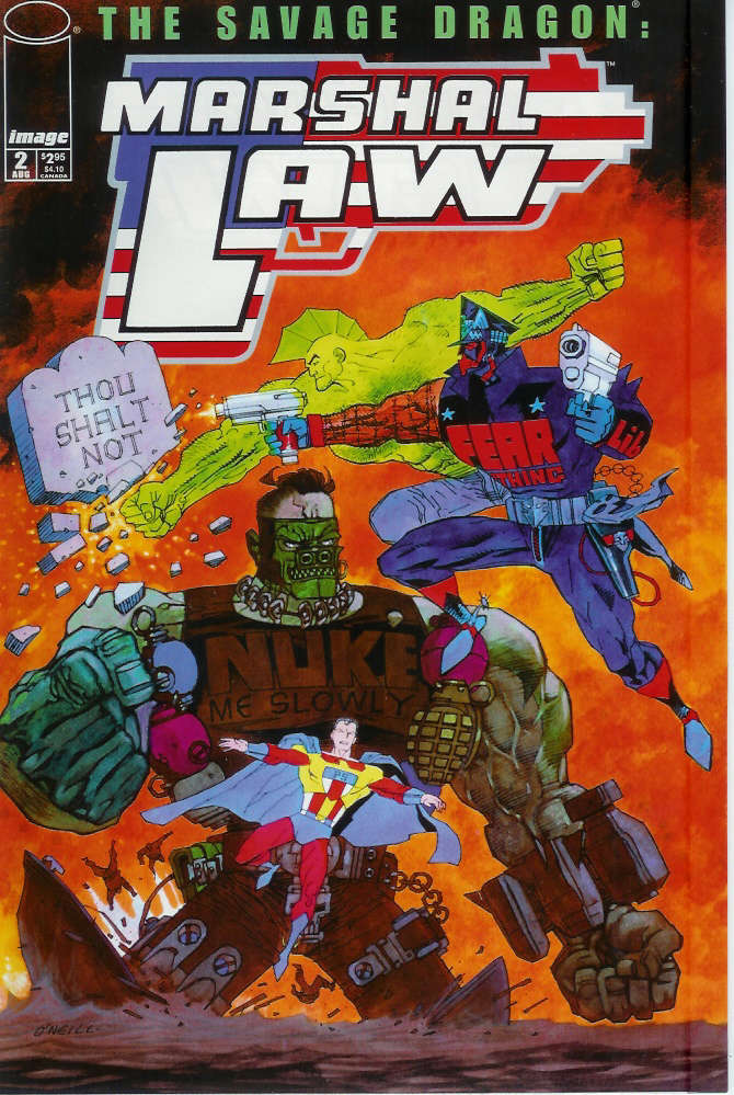 The Savage Dragon/Marshal Law #2
