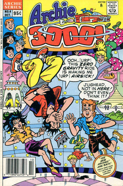 Archie 3000 #4 Newsstand Edition