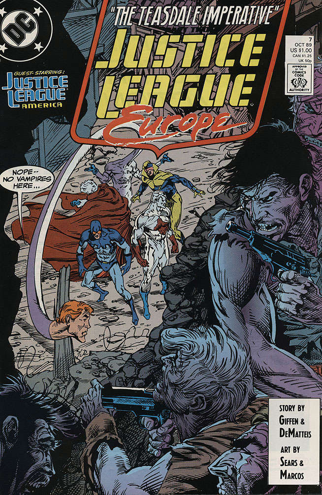 Justice League Europe #7