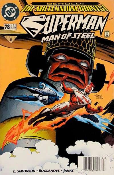 Superman: The Man of Steel #78 Newsstand Edition