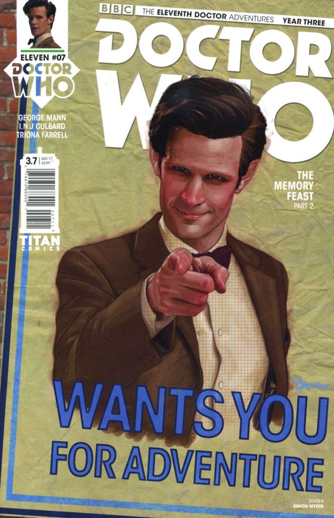 Doctor Who: The Eleventh Doctor Year Three #7 Variation A