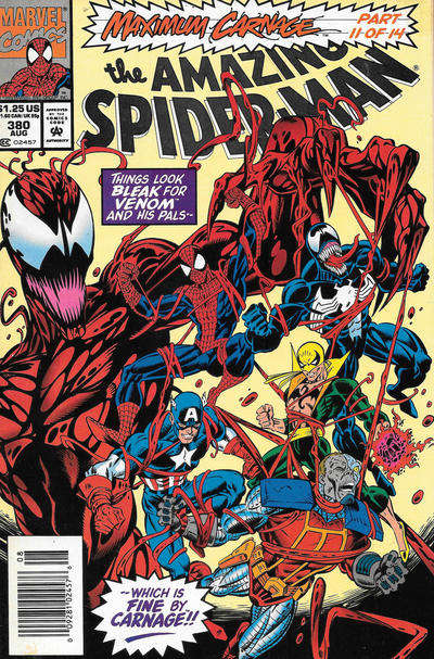 The Amazing Spider-Man #380 Newsstand Edition
