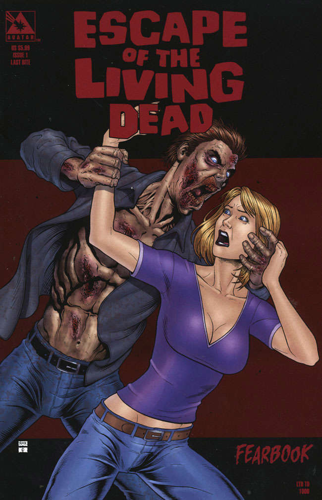 Escape of the Living Dead Fearbook #1 Variation I
