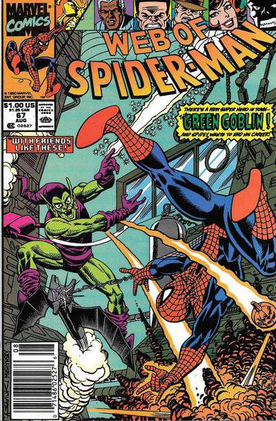 The Web of Spider-Man #67 Newsstand Edition