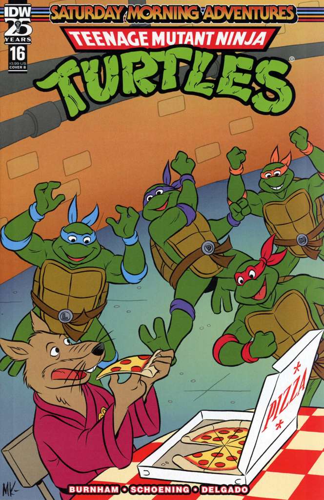 Teenage Mutant Ninja Turtles: Saturday Morning Adventures Continued #16 Variation B