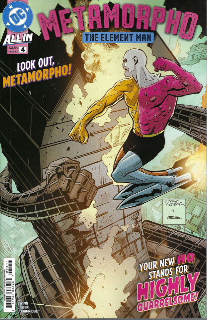 Metamorpho: The Element Man #4 Variation A