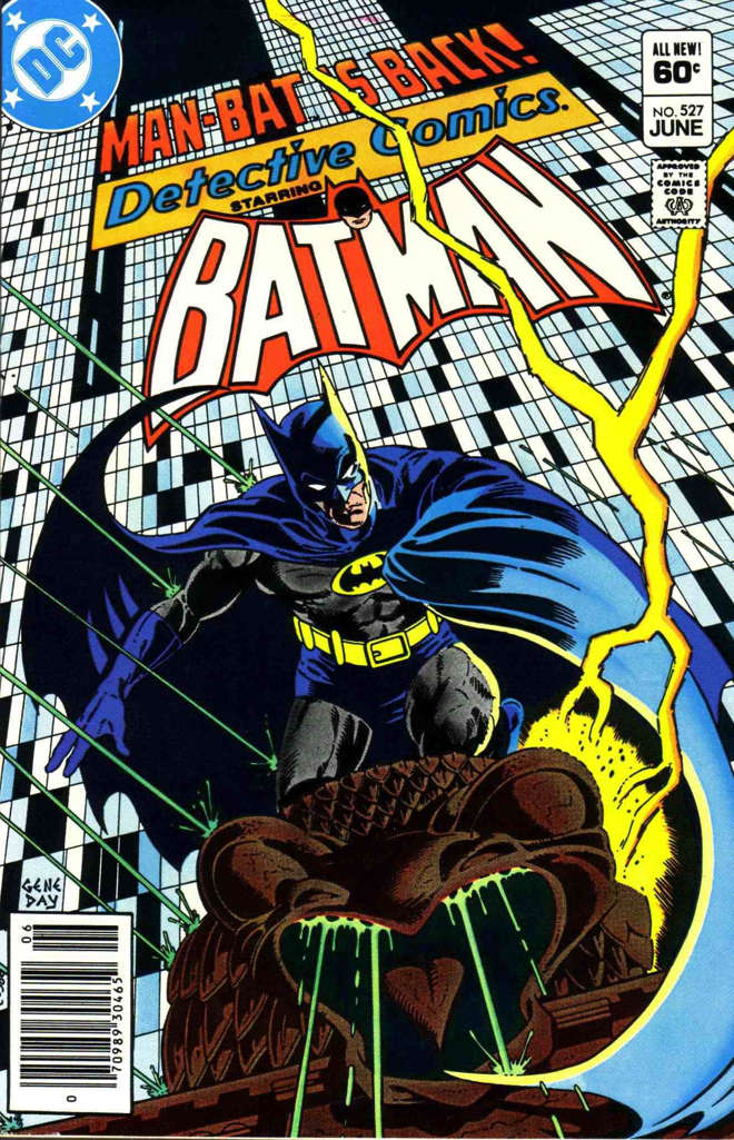 Detective Comics #527 Newsstand Edition