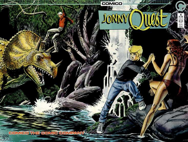 Jonny Quest (Comico) #4