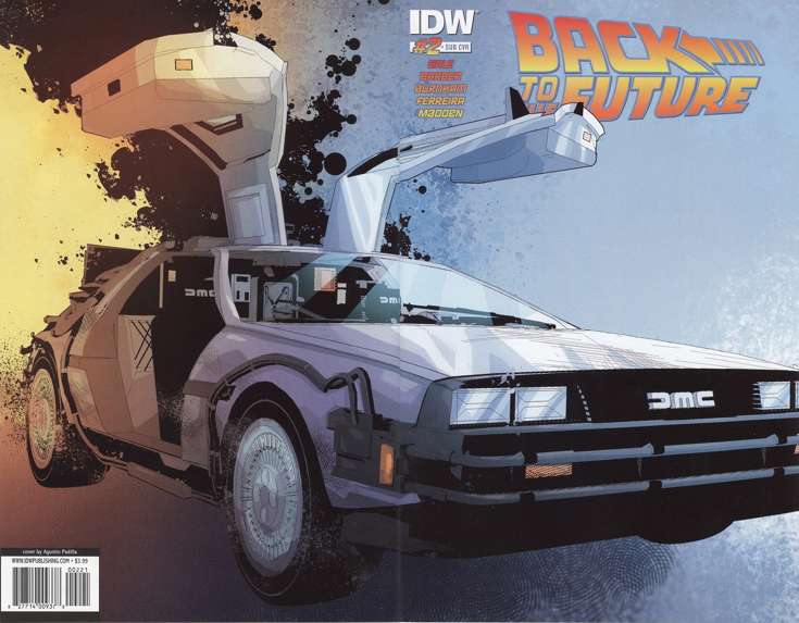Back To The Future (IDW) #2 Variation A