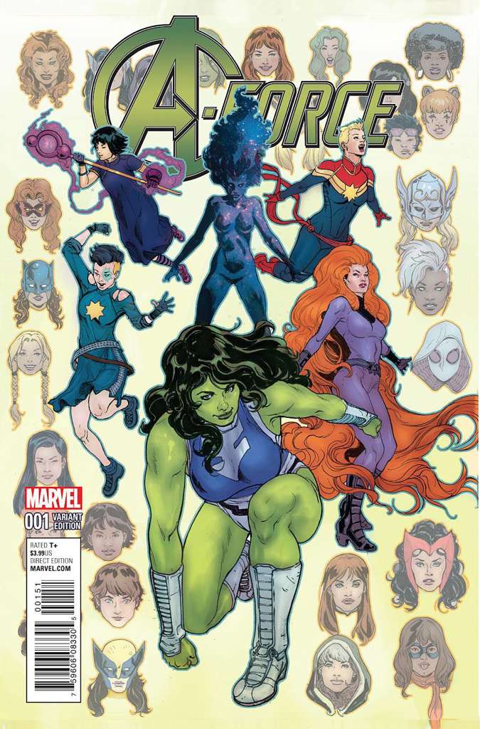 A-Force (2nd Series) #1 Variation D