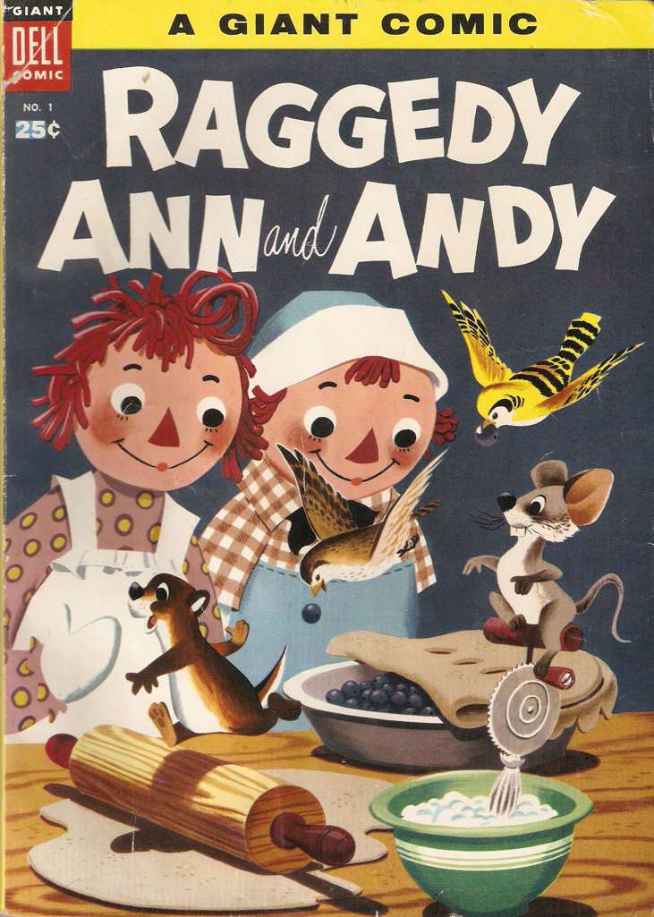 Raggedy Ann &amp; Andy (Dell Giant)