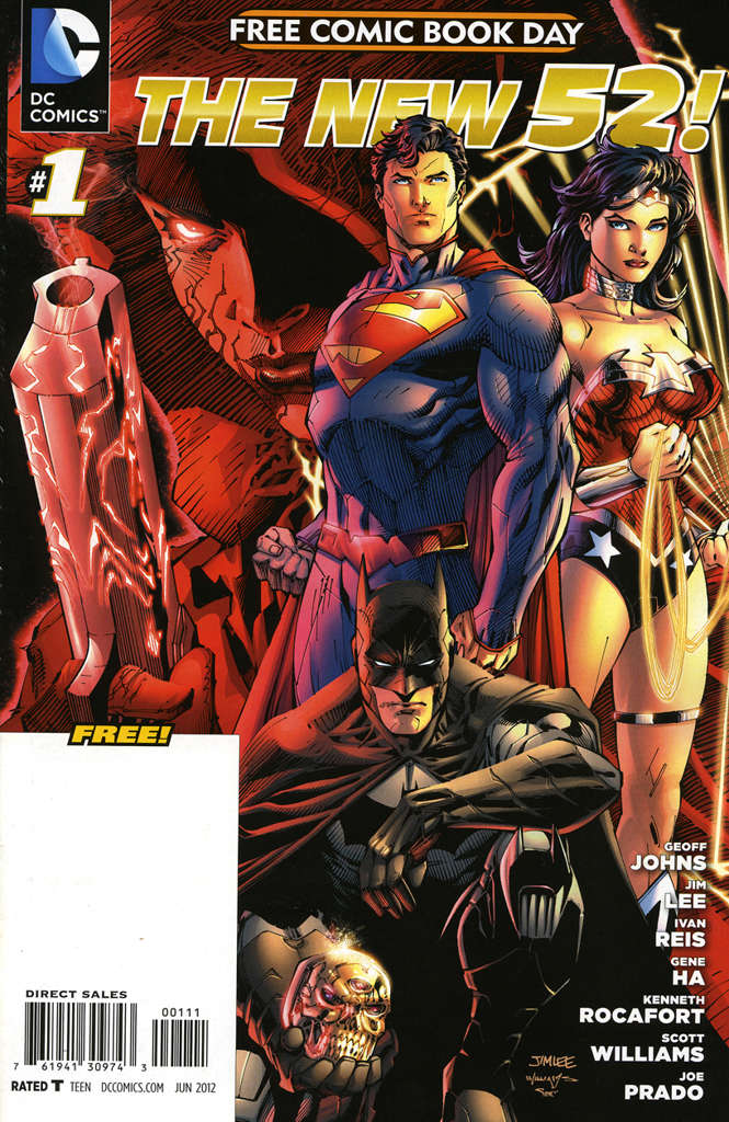 DC Comics: The New 52 Free Comic Book Day #2012