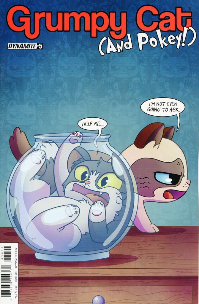 Grumpy Cat & Pokey #5 Variation A