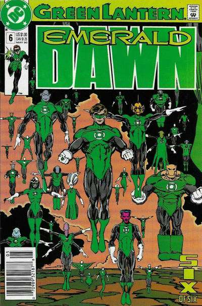 Green Lantern: Emerald Dawn #6 Newsstand Edition