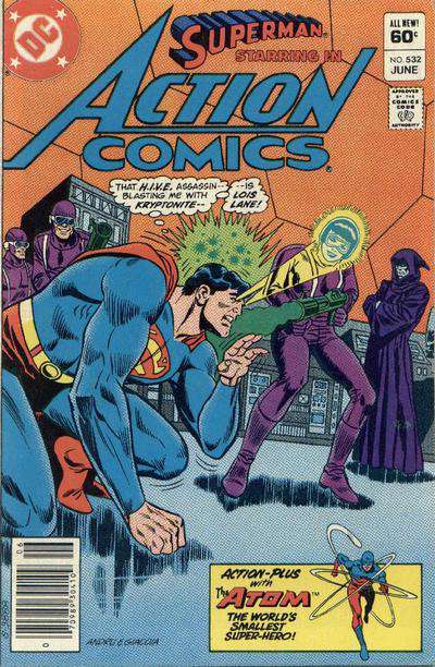 Action Comics #532 Newsstand Edition
