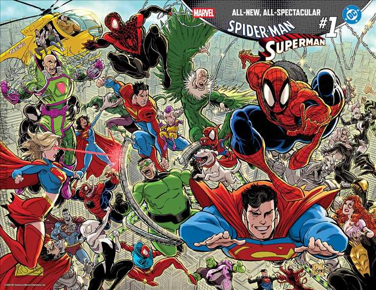Marvel/DC: Spider-Man/Superman #1 Variation K